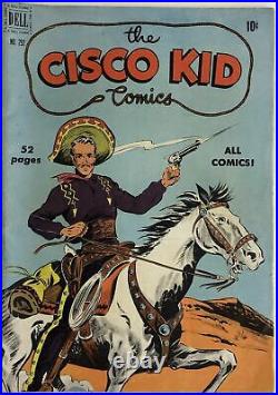The Cisco Kid Four Color No. 292 1950 Robert Jenny Art Fn/vf