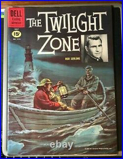 The TWILIGHT ZONE #1173 Dell Four Color Comics May 1961 1st Official Issue #1 VF