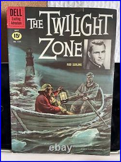 The TWILIGHT ZONE #1173 Dell Four Color Comics May 1961 1st Official Issue #1 VG