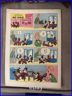 The Three Chipmunks Dell Comics Four Color 1042 First Appearance 1959 VG+/F