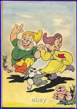 Thumper Meets The Seven Dwarfs-Four Color Comics #19 1943-Dell-Walt Disney-VG