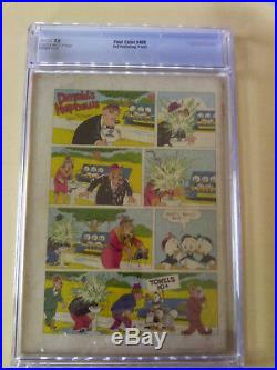 Top Find (four Color #408 Donald Duck Comic) Cgc 3 Gd/vg 1952 Golden Age