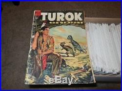 Turok Son Of Stone #596 Dell 1954 Fc Four Color First Appearance