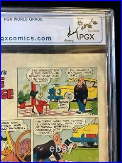 UNCLE SCROOGE #1 (1952) FOUR COLOR #386 Graded 3.5 Carl Barks