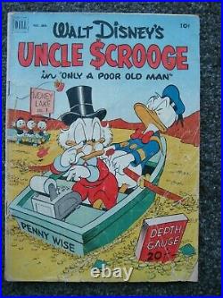 UNCLE SCROOGE #1 1952 Four Color #386 BARKS 1ST ISSUE Scrooge McDuck GOOD(2.0)