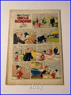 UNCLE SCROOGE #1 FOUR COLOR #386 Barks ONLY A POOR OLD MAN Disney 1952