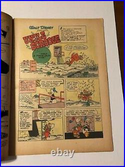 UNCLE SCROOGE #1 FOUR COLOR #386 Barks ONLY A POOR OLD MAN Disney 1952
