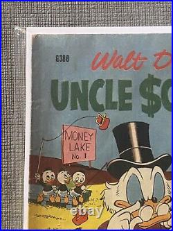 UNCLE SCROOGE 1 FOUR COLOR #386 ONLY A POOR OLD MAN Disney 1952 Australian Rare
