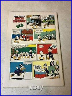 UNCLE SCROOGE #3 Four Color #495 CARL BARKS walt disney Donald Duck 1953 DELL