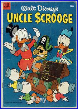 UNCLE SCROOGE 495 VG-/3.5 Classic Four Color 3rd issue from 1953