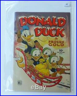 US Donald Duck (Four Color) Nr. 62 Graded 4.5