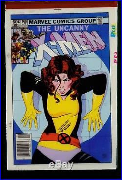 Uncanny X-Men 168 Four Color Cover Separation