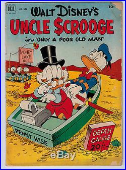 Uncle Scrooge #1 Four Color #386 1.8 Carl Barks Off-white Pages Golden Age