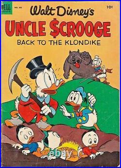 Uncle Scrooge # 2 / Four Color # 456 (dell) Back To The Klondike Carl Barks