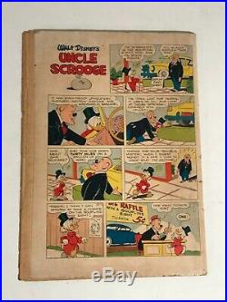 Uncle Scrooge #386 (#1) 1st app Dell Comics Four Color 1952 GD
