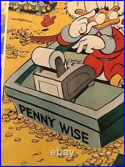 Uncle Scrooge #386 Dell Comics First Four Color, 1st Scrooge Cover #1(1952)Barks