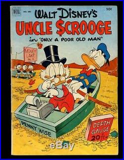 Uncle Scrooge Four Color #386 (#1) VG Barks D. Duck Huey Dewey Louie Beagle Boys