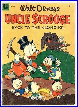 Uncle Scrooge Four Color 456 1st GLITTERING GOLDIE & BLACKJACK C Barks 1953 M005