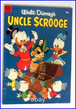 Uncle Scrooge Four Color #495 Comic Book 1953 Carl Barks Ow-white Pages