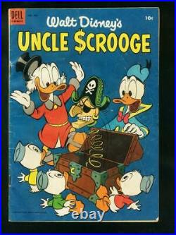 WALT DISNEY'S UNCLE SCROOGE-FOUR COLOR COMICS #495 1953-very good plus VG