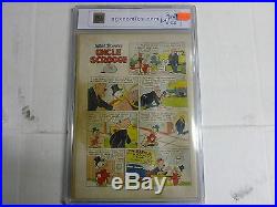 WALT DISNEY first UNCLE SCROOGE VG+ 4.5 pgx not cgc four color # 386