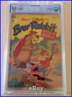 Walt Disney Brer Rabbit Four Color 1949 Golden Age #208 Cbcs 5.0 C E Cgc