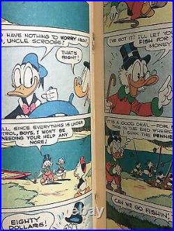 Walt Disney Uncle Scrooge #1 Four Color #386 1952 Carl Barks Mid-Grade