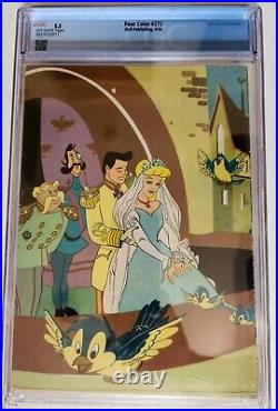 Walt Disney's Cinderella (DELL FOUR COLOR #272) 1st Cinderella in Comics