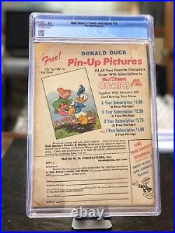 Walt Disney's Comics and Stories #78 1947 CGC 2.5 Four Color Donald Duck DELL