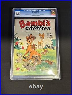 Walt Disney's Comics and Stories Bambi 1943 (Four Color # 30)