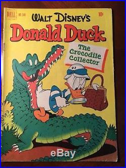 Walt Disney's Donald Duck Comic Book Collection Vintage Dell Four Color