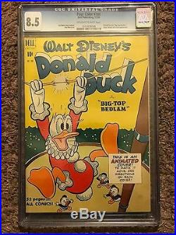 Walt Disney's Donald Duck Four Color Comic Book 300 Carl Barks VERY FINE+CGC 8.5