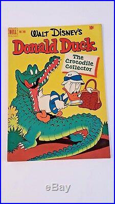 Walt Disney's Donald Duck The Crocodile Collector, Four Color #348(1951) FN+
