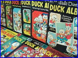 Walt Disney's Duck Album SET 13 Issues! 1951-1957 Four Color Dell Comics (11201)