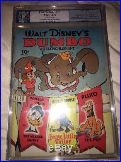 Walt Disney's Dumbo 1941 Four Color #17 Series 1 PGX 4.5+ 1st App Of Dumbo