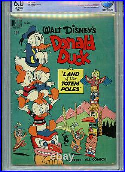 Walt Disney's Four Color #263 CBCS 6.0 1950 Golden Age Dell Donald Duck B28
