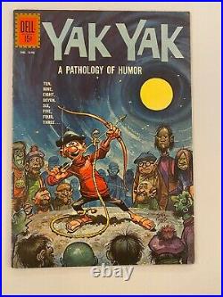 Yak Yak Four Color Comics #1 & #2 Dell-Jack Davis FN+ Free Shipping
