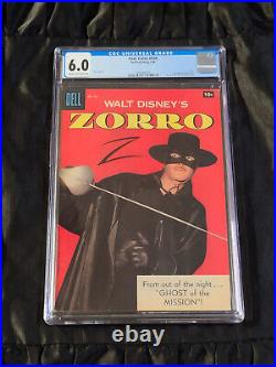 Zorro! Dell Comics 1958 Four Color #920 CGC 6.0 FINE